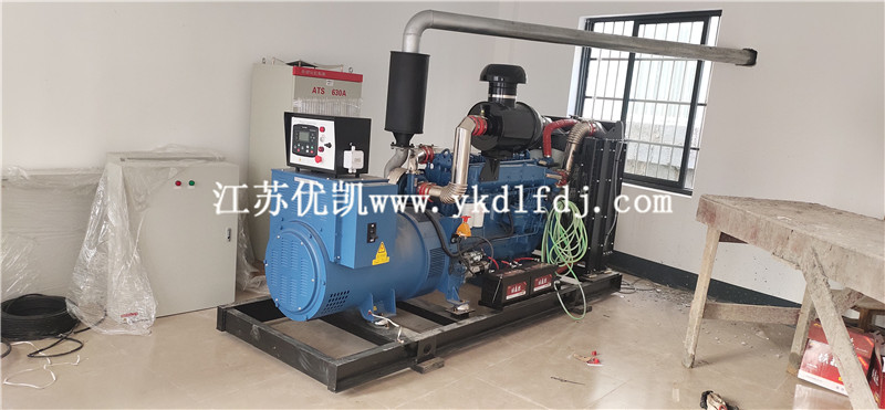 2021年4月30日，250KW濰柴發(fā)電機(jī)組1臺(tái)交付上林某大廈使用