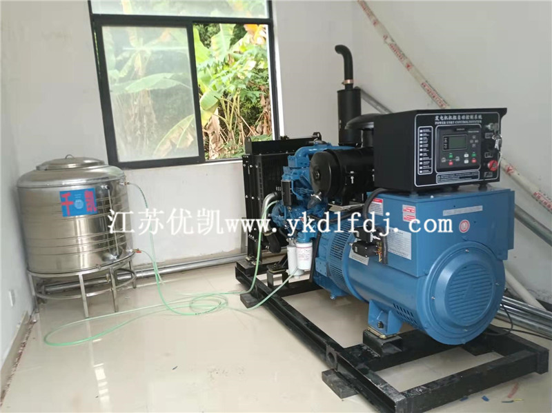 2022年4月18日，廣西玉柴發(fā)電機(jī)50KW交貨南寧加油站
