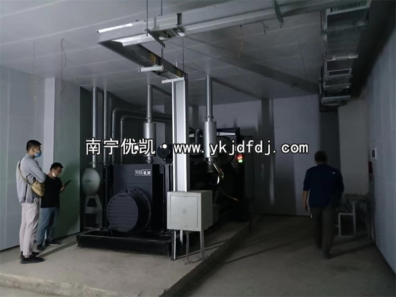 2022年5月10日，900KW凱普發(fā)柴油電機組順利驗收