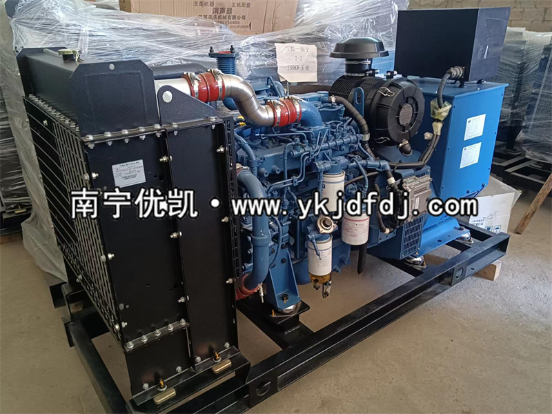 2022年11月16日，100千瓦玉柴國三柴油發(fā)電機(jī)組發(fā)貨賀州