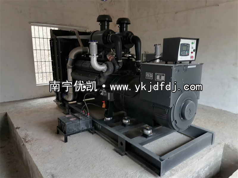 2022年12月8日，500KW上柴發(fā)電機(jī)組發(fā)貨防城港