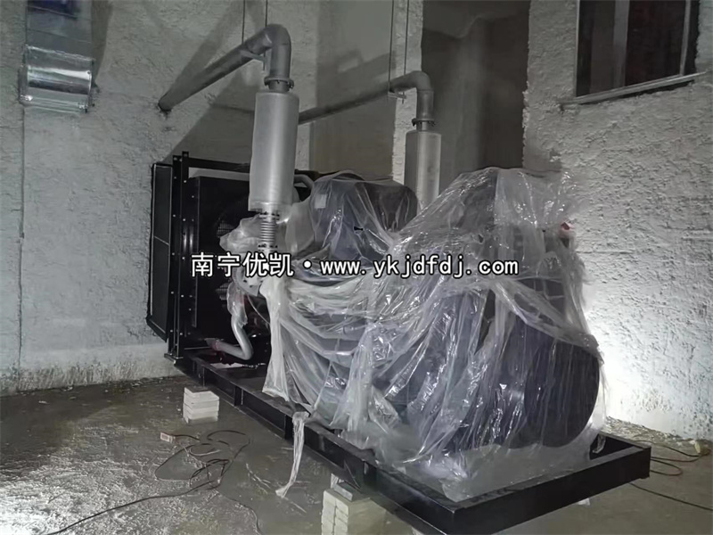 2023年5月19日，上海凱普700kw柴油發(fā)電機組到貨安裝完成